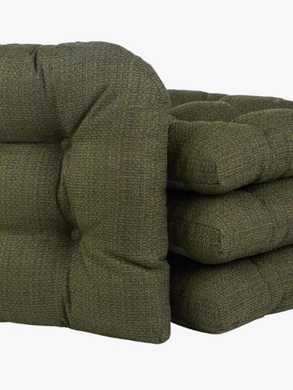 BRAND NEW: SET/4 KLEARVU GRIPPER 17X17 CHAIRPADS-HONEYCOMB GREEN